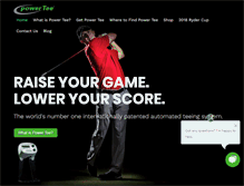 Tablet Screenshot of powertee.com